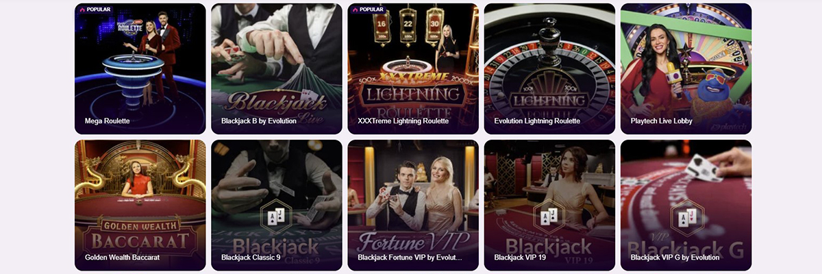 LuckyVegas Roulette, Blackjack & Andre Bordspil